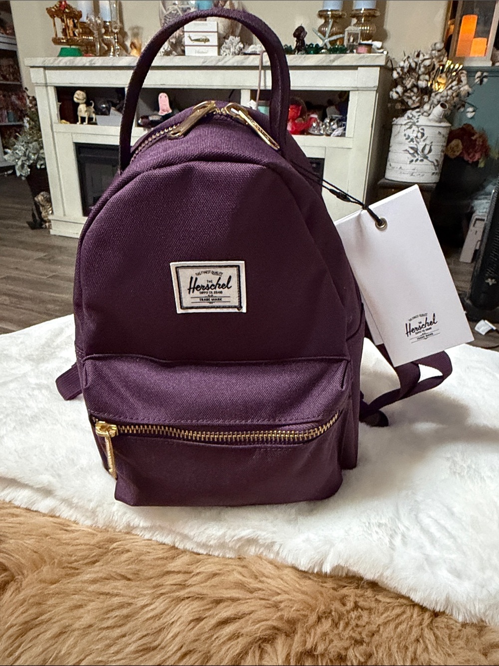 Herschel Supply Co “Nova” Mini Backpack Limited Edition Purple NWT